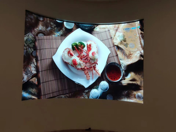 开阳室内P2.5弧形LED屏